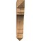 Ekena Millwork Merced Arts & Crafts Smooth Bracket, Western Red Cedar, 3 1/2"W x 20"D x 20"H BKT04X20X20MRC03SWR - alternate 4